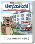 SC0395 A Beary Special Hospital Coloring and Activity Book With Custom Imprint